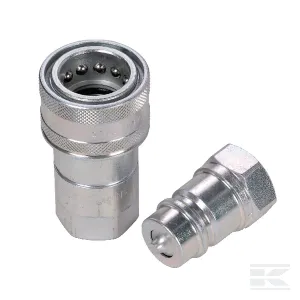 Quick Release Coupler - 1 &Prime; BSPP - NV Interchange - Female