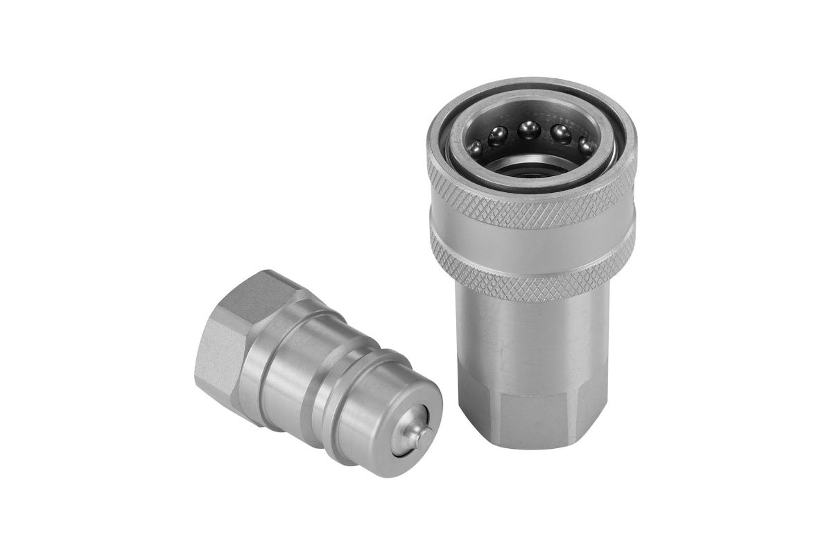 COUPLERS - 3/8 &Prime; ISO (STANDARD POPPET) - SET OF 2