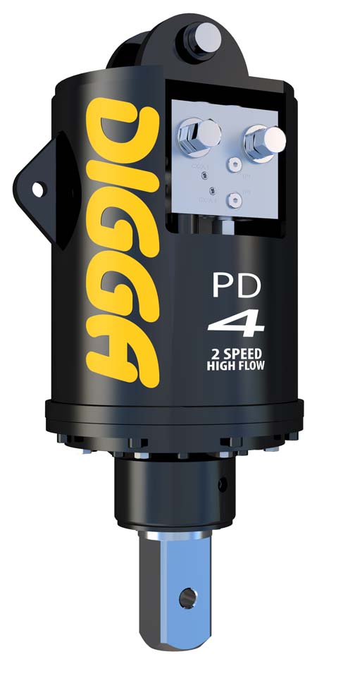 PDT4HF 2 Speed High Flow Auger Drive