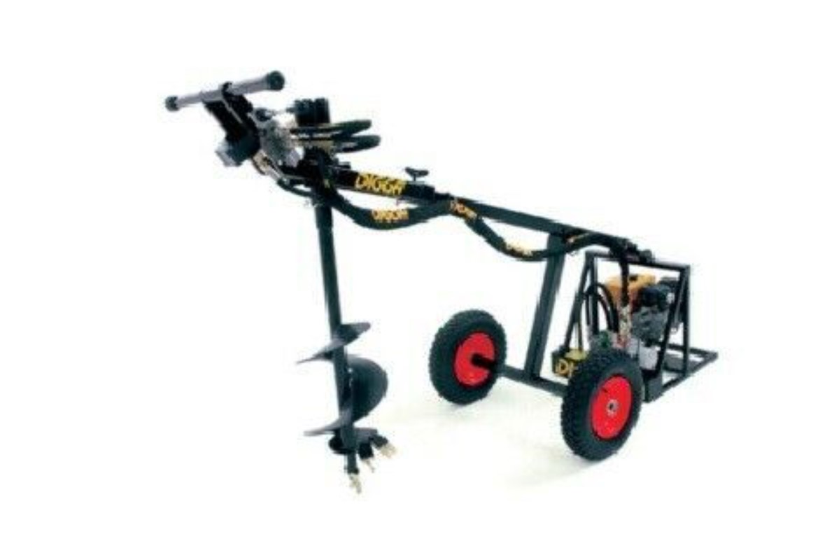 ONE MAN POST HOLE BORER - 9HP HONDA MOTOR