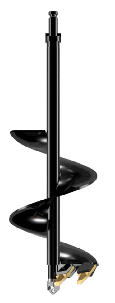 AUGER - A1 - SERIES 2 - FOR ONE MAN POST HOLE BORER - FLAT TOOTH - EARTH