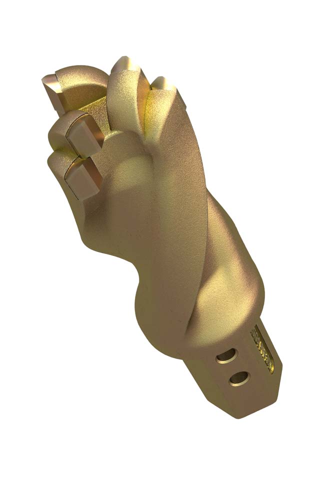 AUGER PILOT (MALE - LONG) - HEX WITH 2 HOLES - MULTIFACET TUNGSTEN - SUITS RC6 / RC8 / RC10 / RC11 AUGER