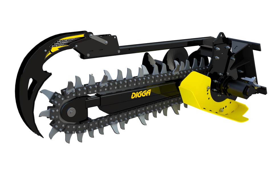 TRENCHER - BIGFOOT XD HIGH FLOW - 1200MM DIG