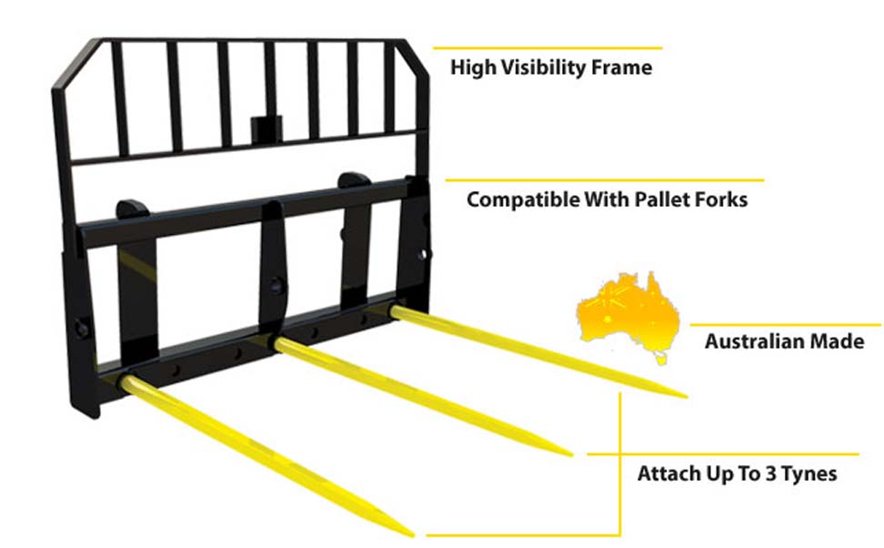 MINI PALLET FORKS - 900KG TYNES