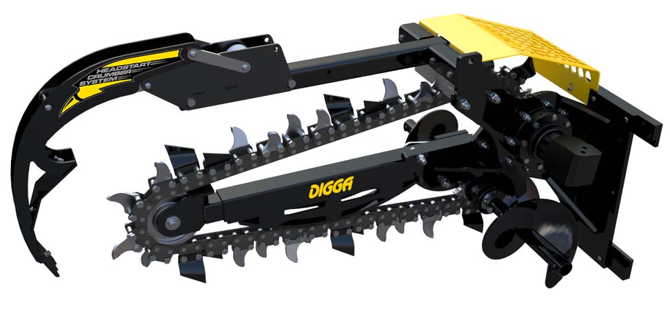 TRENCHER - HYDRIVE - 900MM DIG