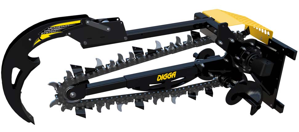 TRENCHER - HYDRIVE XD - 1200MM DIG