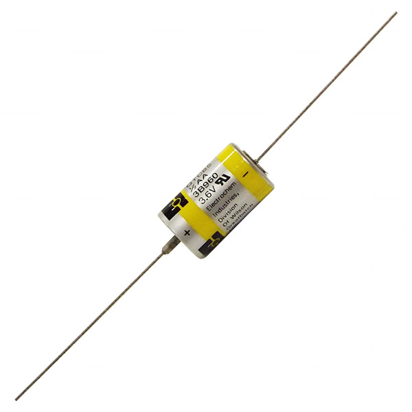 1/2AA 3.6V 750mAh QTC85 Thionyl Chloride Lithium Cell
