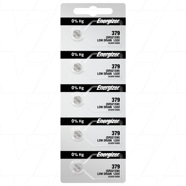 1.55V 16mAh Silver Oxide Watch Battery (V379)