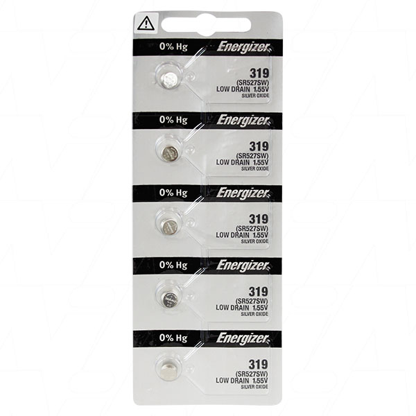1.55V 17mAh Silver Oxide Watch Battery (V319)