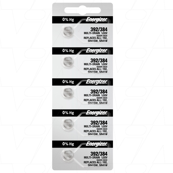 1.55V 39mAh Silver Oxide Watch Battery (V392)