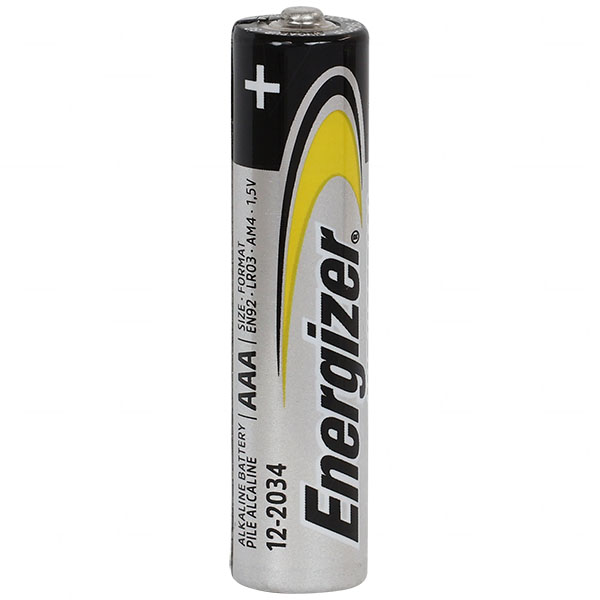 1.5V AAA Industrial Alkaline Shrink of 2 (not for retail)